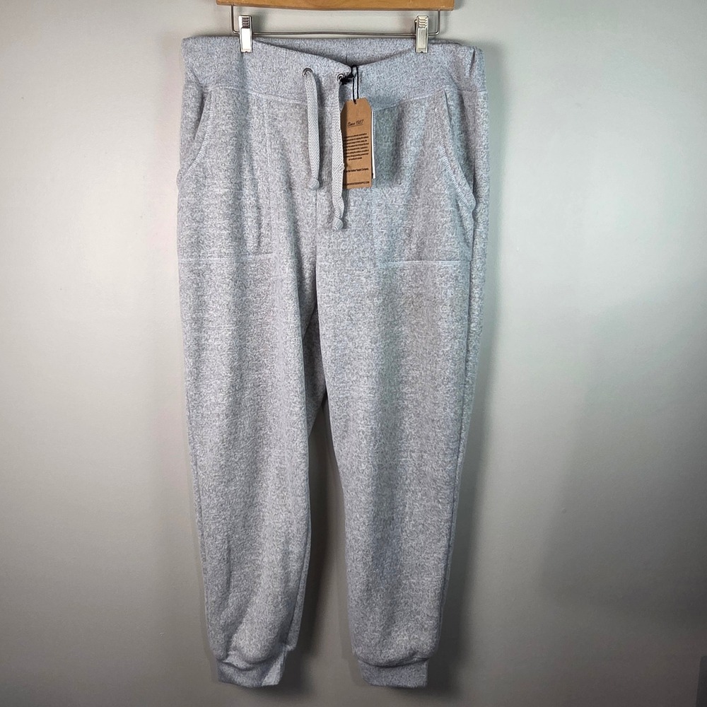 Avalanche Joggers Mens XL Grey NEW Sherpa Lined Outdoor Sweatpants Cozy Winter